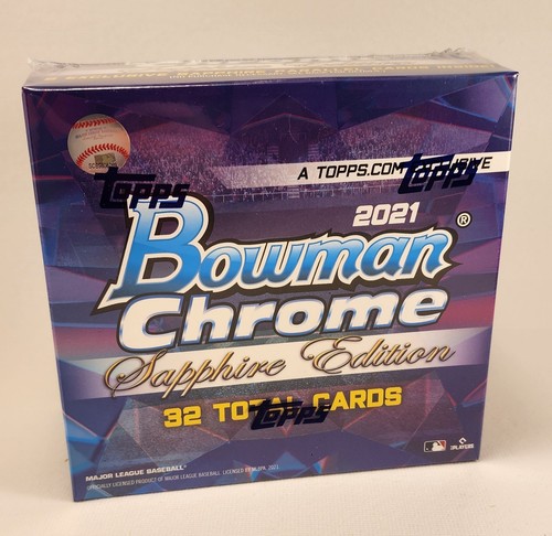 Hobby Box — 2020 Bowman Chrome Prospects Sapphire baseball card