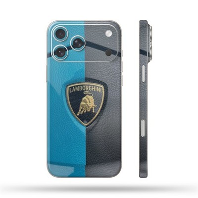Phone Skin/Phone Wrap For iPhone, Samsung, Android Printed Leather Super Car