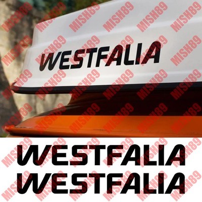 Westfalia Sticker Vanagon Westy Decal Camper Sticker Vinyl - Any Size