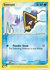 Snorunt Dr 4497 Pokmon Ex Dragon Uncommon En Nm