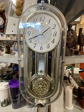 Seiko Melodies in Motion Musical Wall Clock with Swarovski Crystals