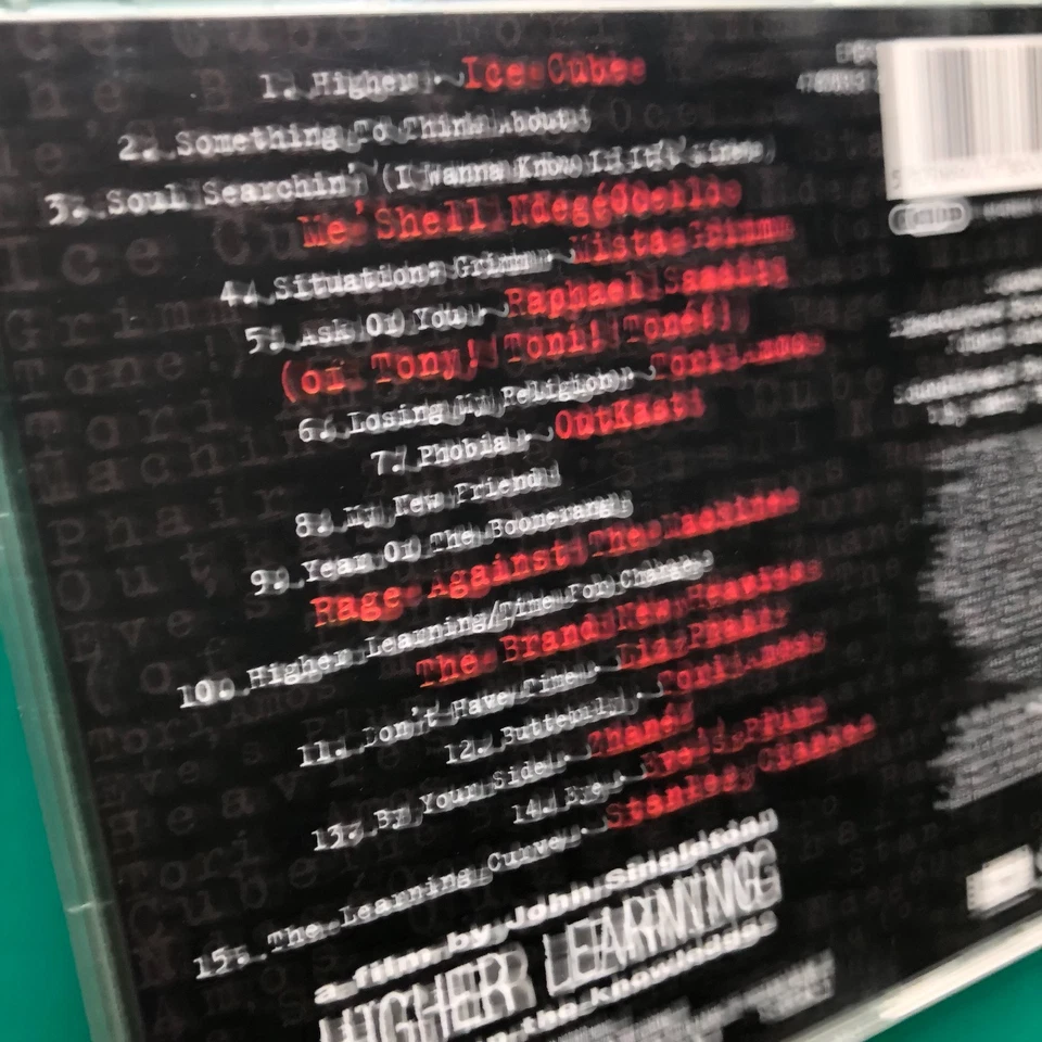 HIGHER LEARNING Hip Hop Film Soundtrack CD Jennifer Connelly Ice Cube Omar Epps - Image 3 of 4