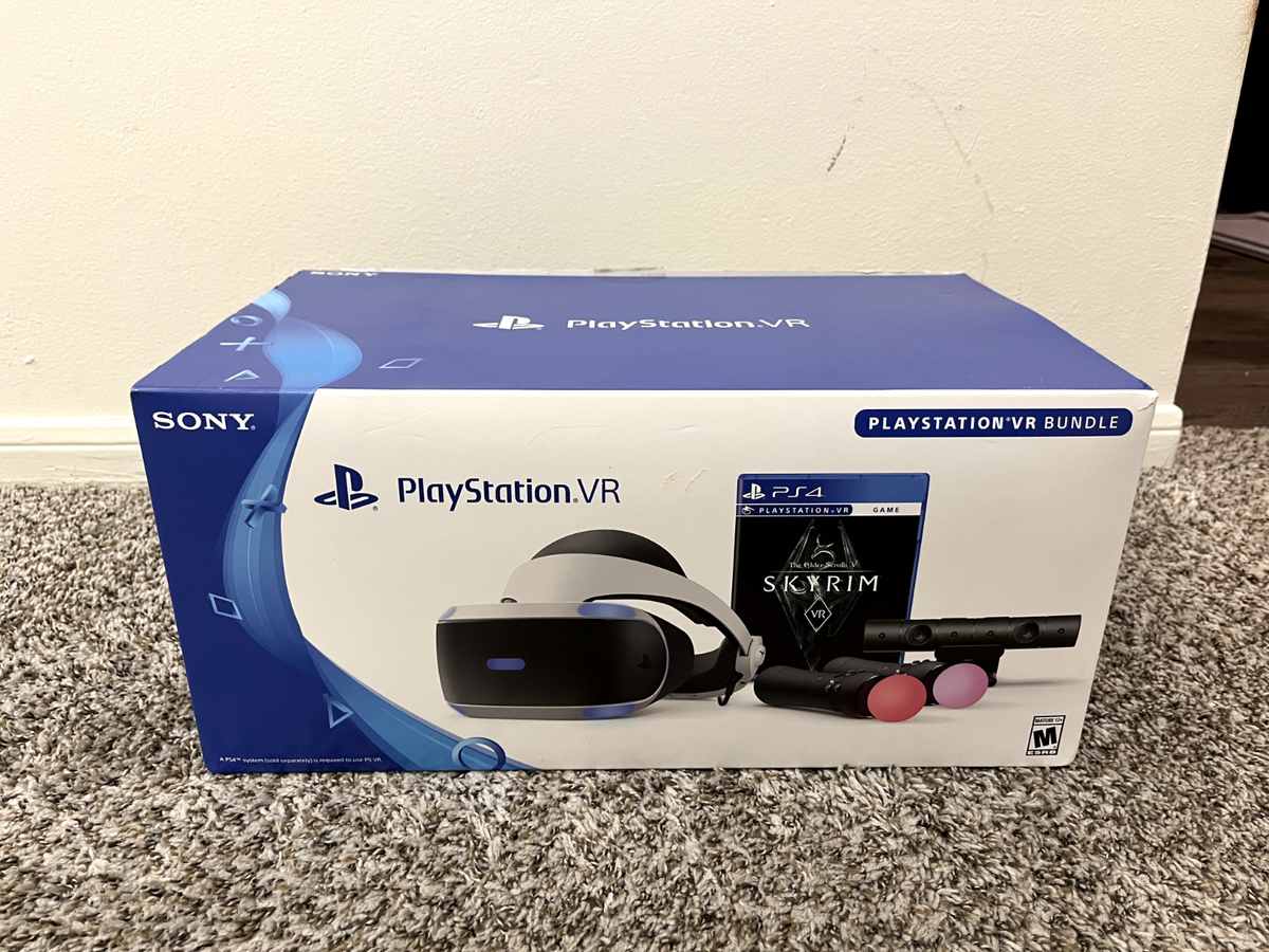 Vr Skyrim Bundle Ps4 Vr Console Bundle Gaming Console Vr Sony