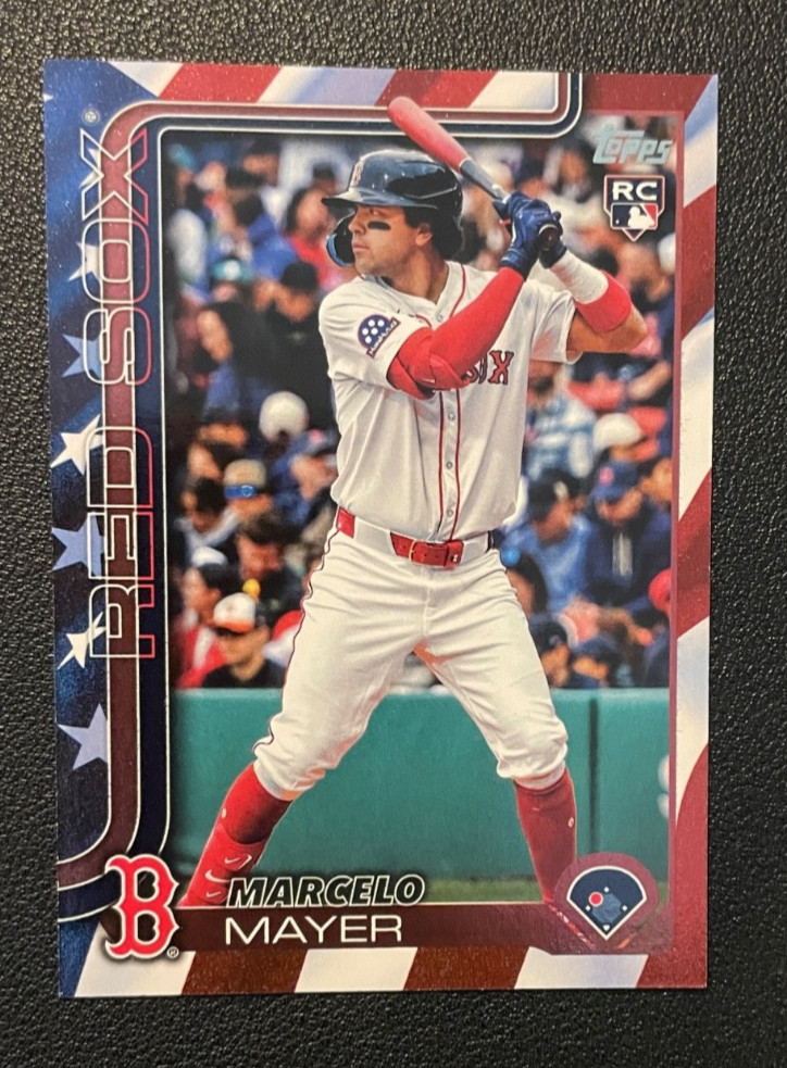 Marcelo Mayer 2025 Topps Update #US105 Independence Day Rookie Card #21/76