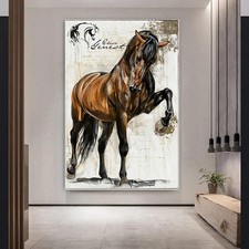 Modern Horse Canvas Painting Home Decor Animal Posters Print Wall Art Home Decor