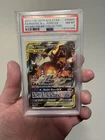 Reshiram & Charizard GX SM201 Black Star Promo PSA 8