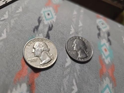 1964 1965 Quarters Only 1 of Each Available In Good Condition Free Shipping