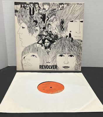 Vintage- The Beatles- Revolver -Vinyl- Orange Label | eBay