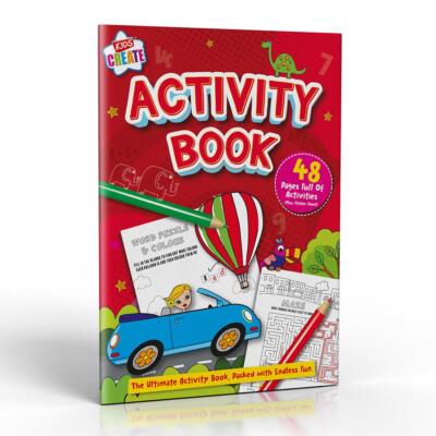48 Seiten Aktivitätsbuch
