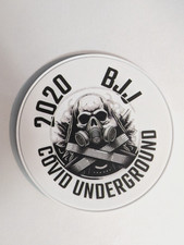 2020 BJJ COVID Underground, 4 PVC moral patch...