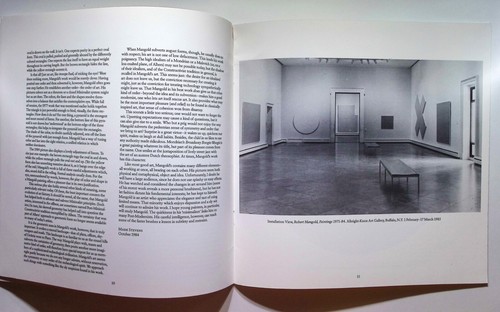 Robert Mangold - Paintings 1971-84, art exhibition catalog, Akron Art Museum - Picture 5 of 8