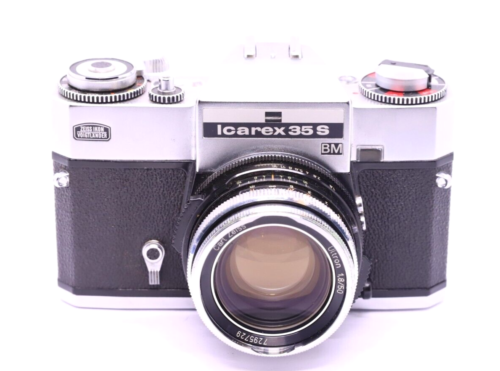 ICAREX 35S BM camera silver ULTRON 50/1.8 LENS ZEISS IKON VOIGTLANDER 50MM F1.8