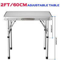Alu Klapptisch Campingtisch Klappbarer Gartentisch Falttisch Partytisch Klappbar