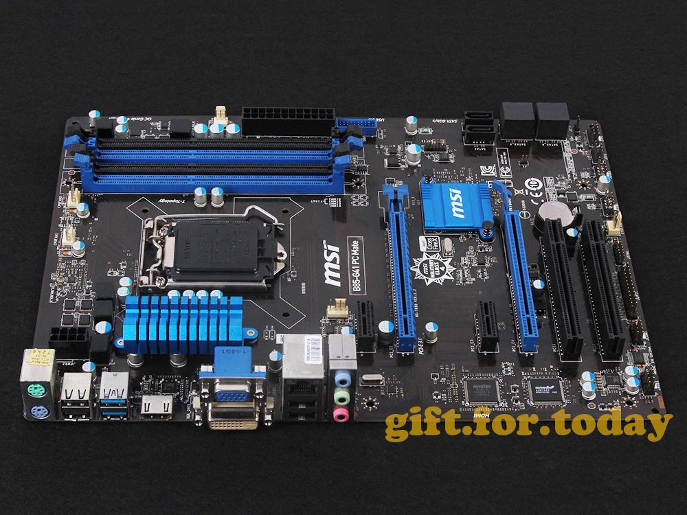 Original MSI B85 G41 PC Mate MS 7850 Intel B85 Motherboard LGA