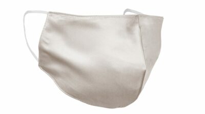 100% Maulbeere SEIDE Gesichtsmaske: doppelseitig mit verstellbarem Riemen wiederverwendbar, atmungsaktiv 