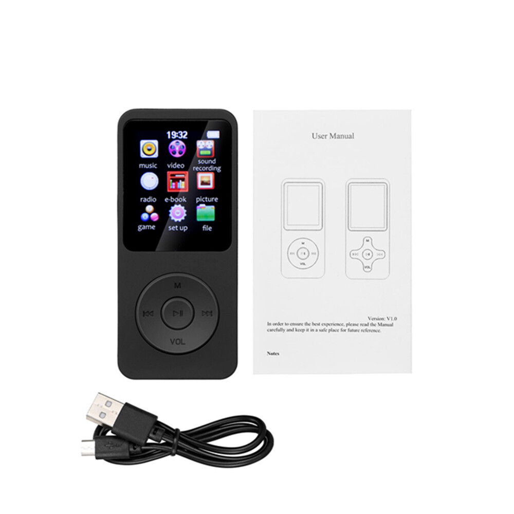 Bluetooth MP3 Player FM Radio Recorder Hifi Sport Music Speaker+16G Storage Card
