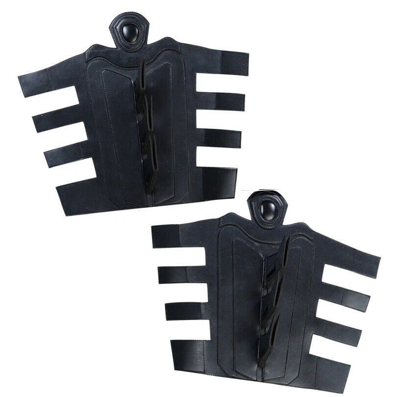 Batman Dark Knight Cosplay Gloves Costume Accessories Wrist Guards Halloween Cos - Image 4 of 4