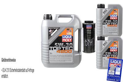 7L LIQUI MOLY Top Tec 4200 5W-30 Motoröl MotorProtect Öl-Additiv