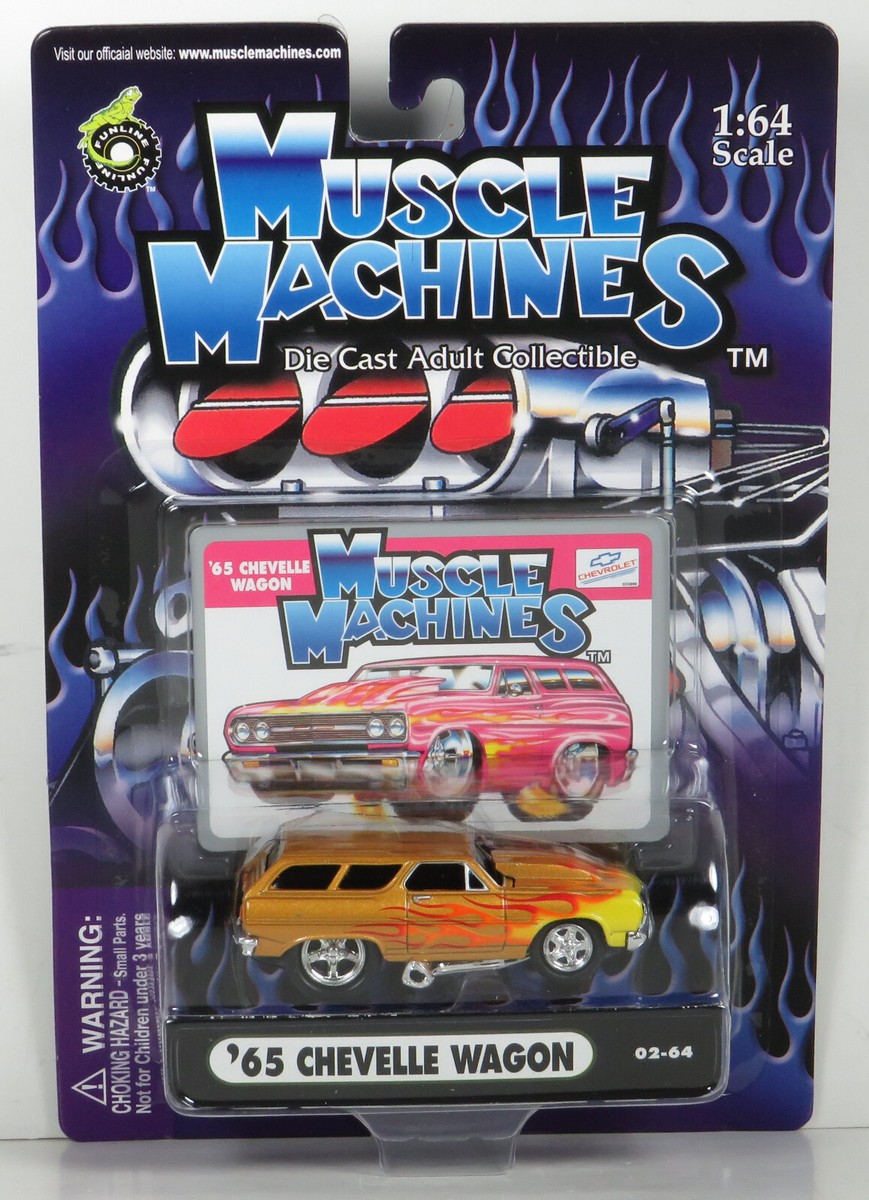 3台セットMUSCLE MACHINES　 65CHEVELLE WAGON Muscle Machines 1965 Chevelle Wagon, 2003, 1:18 Scale | eBay
