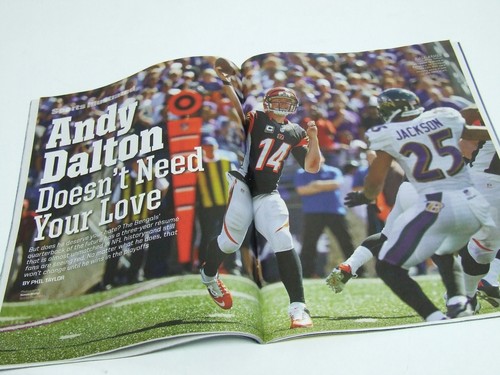 SPORTS ILLUSTRATED RAY RICE VIDEO 9/15/2014 Andy Dalton Felix Hernandez Marleys - Picture 4 of 12
