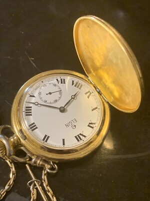 17 Jewel Elgin Watch W 13 Fob Runs