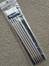 HiyaHiya 6" Stainless Steel Double Pointed Knitting Needles Set of 5 US 9 /5.5mm