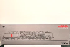 MARKLIN HO 37450 GSR BR-45 STEAM LOCOMOTIVE WITH TENDER- EXCLUSIVE NEW in BOX