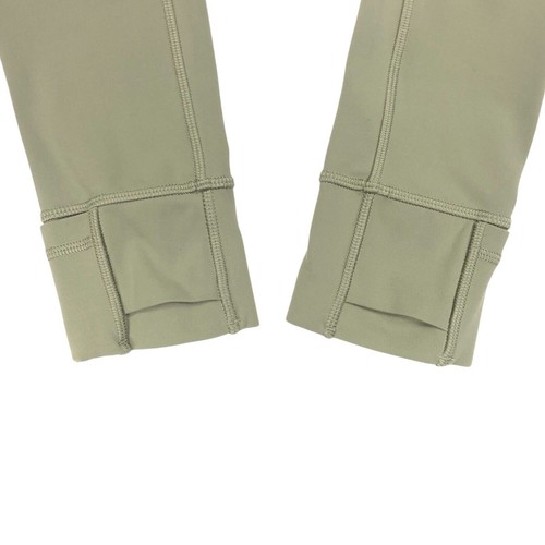 Chaqueta con Capucha Lululemon Define Nulu Talla 10 Verde Cremallera Completa Agujeros para los Pulgares - Imagen 3 de 11