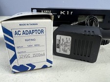 12 volt Power Supply Replacement Ac Adapter for Kawai k1R K1 tip Negative