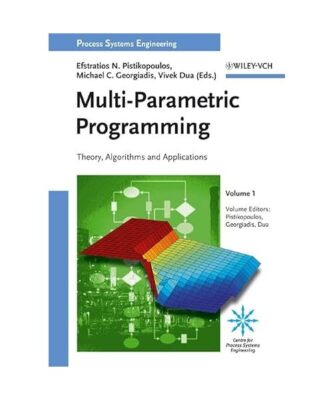 Multi-Parametric Programming: Theory, Algorithms, and Applications