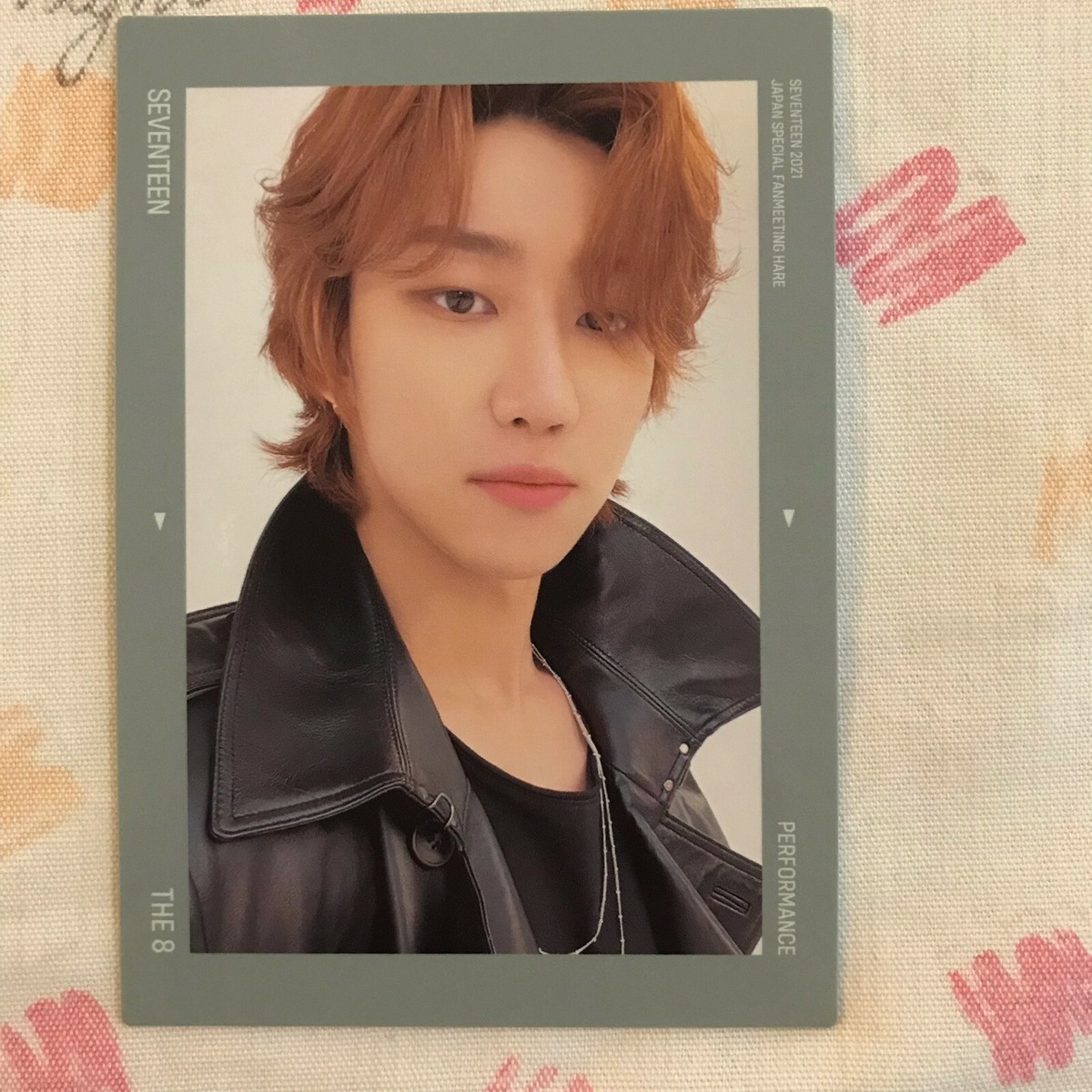 THE8 SEVENTEEN - HARE 2021 JAPAN FAN MEETING - PHOTO CARD Official