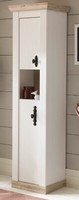Badezimmer Hochschrank In Pinie Weiß / Oslo Pinie Landhaus Badschrank Rovola