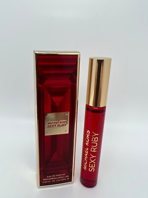 SEXY RUBY by MICHAEL KORS 0.34 FL oz / 10 ML Eau De Parfum Rollerball In Box