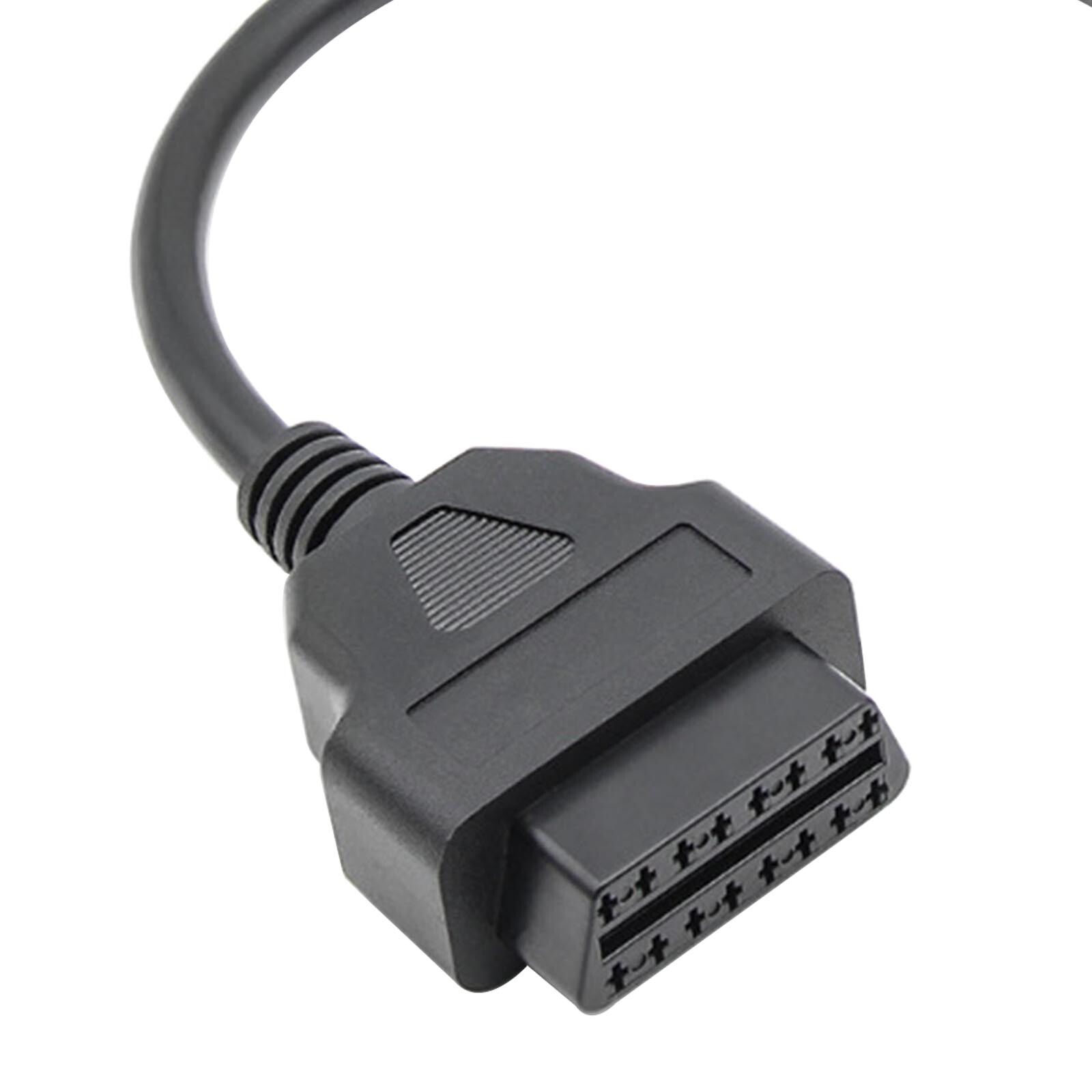 OBD 6 Pin to OBD2 16 Pin Diagnostic Tool Adapter Cable For Delphi