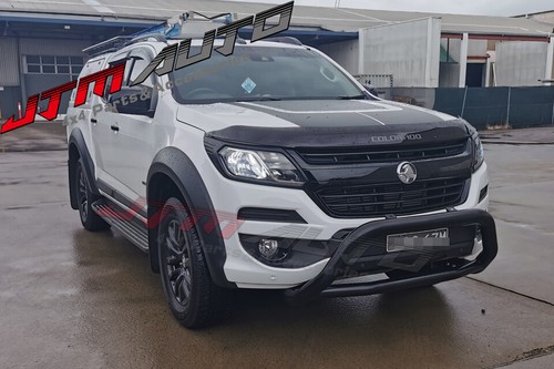 Sensor Compliant 3" Black Nudge Bar Grille Guard for Holden Colorado Z71 2016+ - Picture 3 of 7