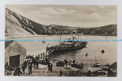 R713885 Lulworth. Dampfer am Anlegeplatz. E. J. Randall. Frith Serie