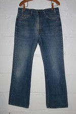 VTG Levi's Orange Tab 20517 0217 Distressed Faded Bootcut Jeans Sz 36 x 30