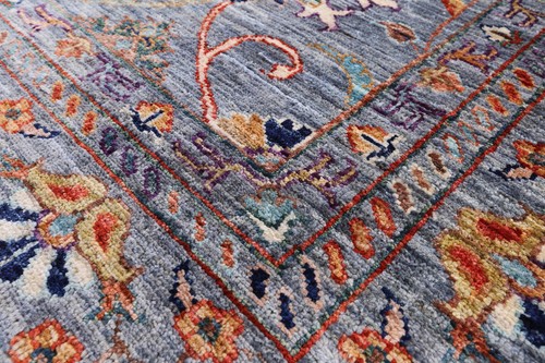 5' 9" X 7' 9" Traditional Hand Knotted Wool Rug - Q9850 - Picture 6 of 9