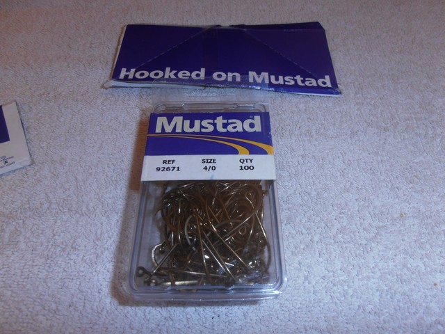 MUSTAD 92671 #6/0 100Ct Bronze Forgé Bec Crochet EUR 49,37 - PicClick FR