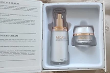 MICABeauty Cosmetics Awakening eye serum and eye cream