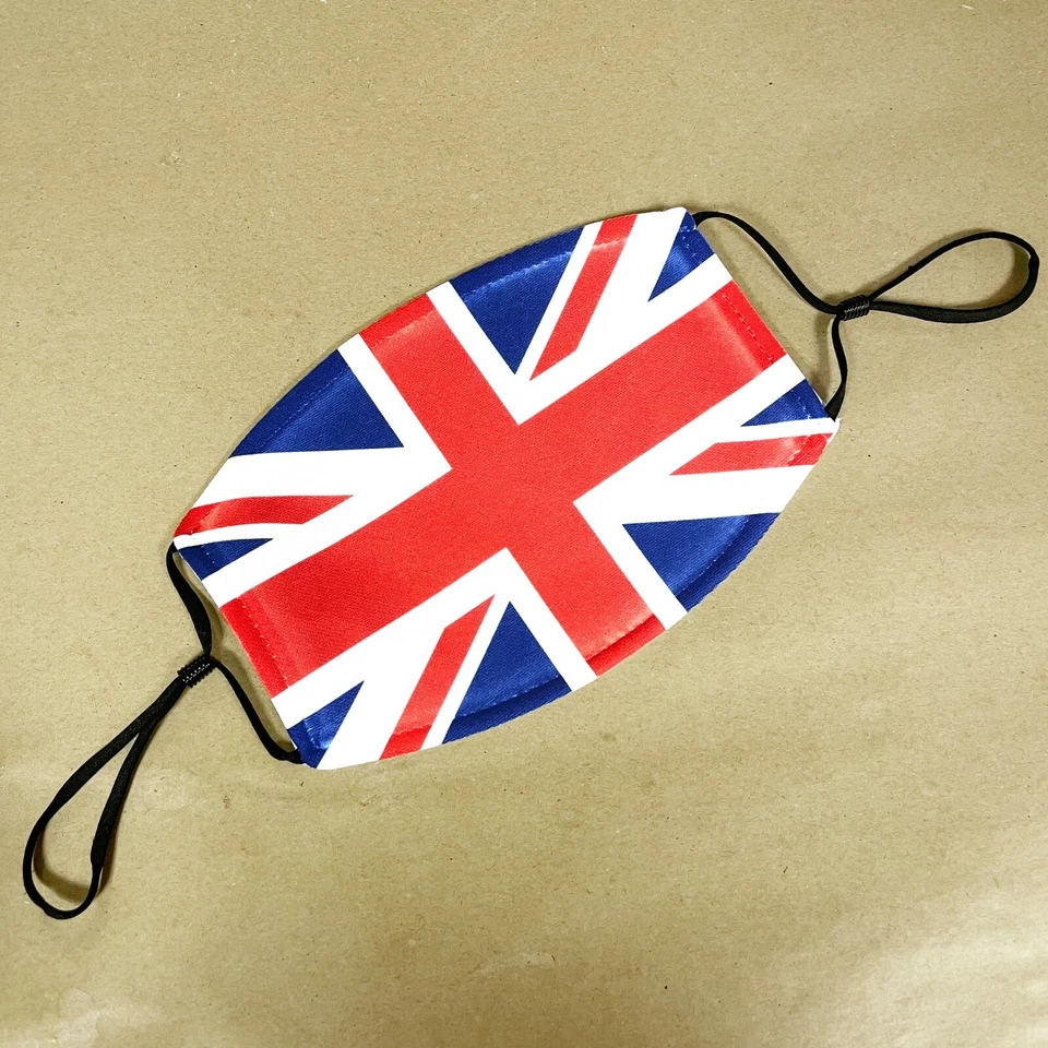 BRITISH Flags Union Jack England Wales N.Ireland FACE MASK Reusable Washable  - Image 4 of 4