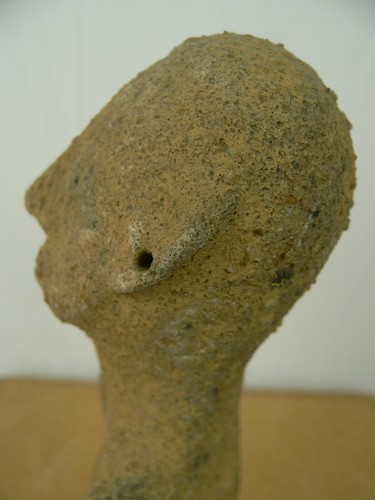 Bankoni-Segou - Mali Terrakotta Figur Fragnebt auf Eisenständer 12-16 Jahrhund. - Picture 10 of 12