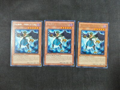 3x - Blackwing - Boreas the Sharp - STOR-EN007 - Rare - 1st Ed - LP