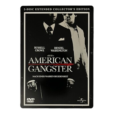American Gangster mit Denzel Washington Russell Crowe Lymari Nadal | DVD | 2008