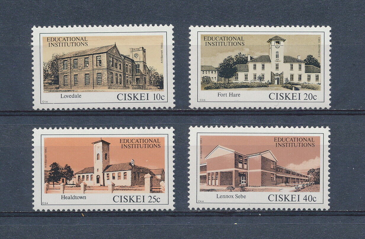 Ciskei    59-62 MNH, Educational Institutions, 1983