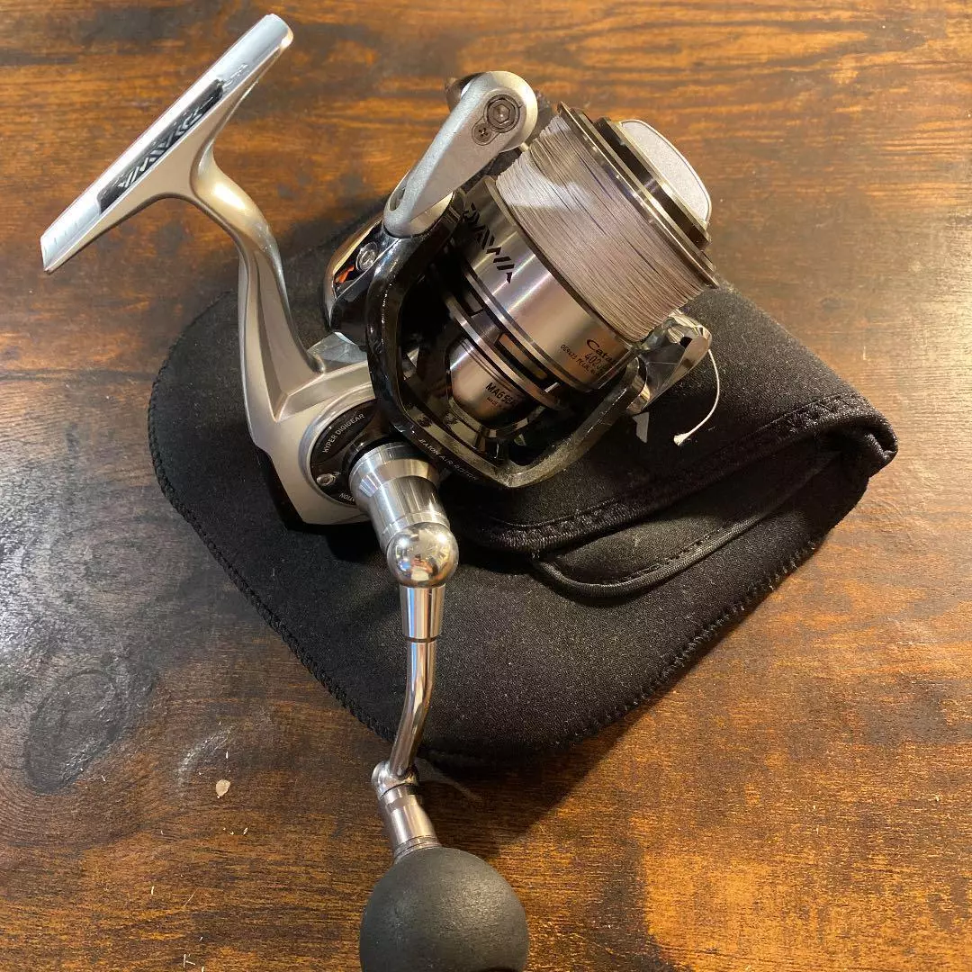 Daiwa 12 CATALINA 4020-PE-H Spinning Reel Used F/S