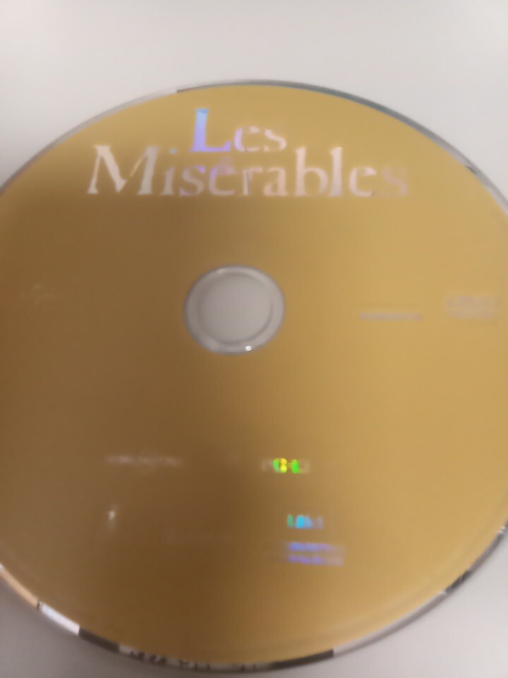 LES MISERABLES (JACKMAN) DVD DISC ONLY USED TESTED FREESHIP NOTRACKING