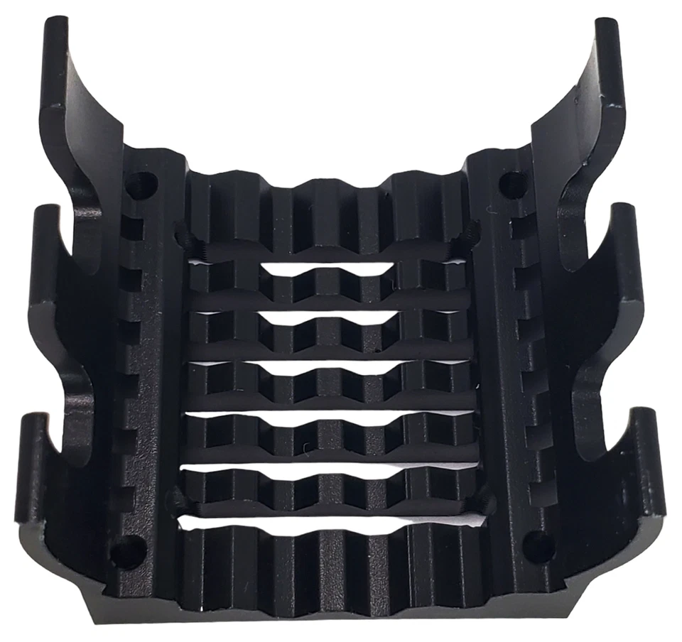 NHX RC 1/8 Aluminum Heatsink for Motor w/ 42mm -Black - Image 3 of 4