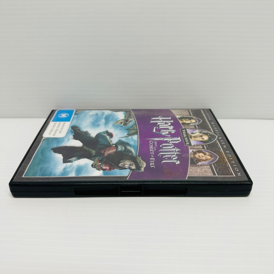 Harry Potter And The Goblet Of Fire DVD Year 4 Movie Region 4 Fantasy Radcliffe eBay