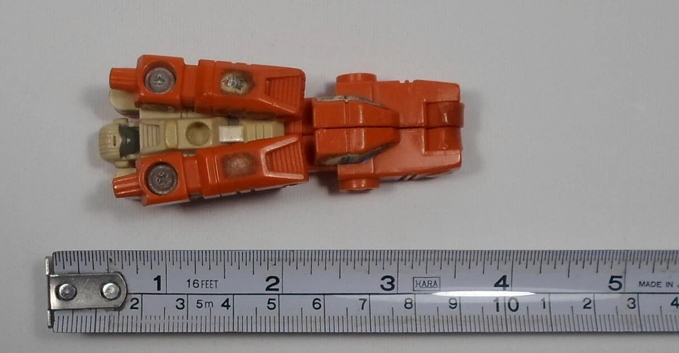 HASBRO 1989 TRANSFORMERS G1 MEGA PRETENDERS AUTOBOT CROSSBLADES ROBOT FIGURE - Image 3 of 4